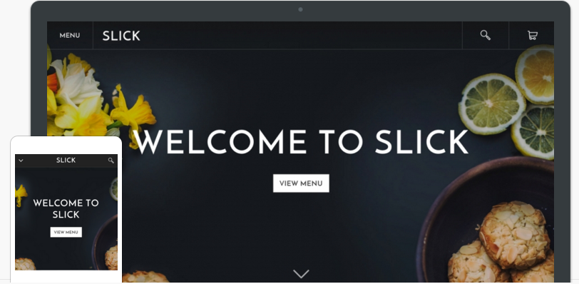Slick weebly layout