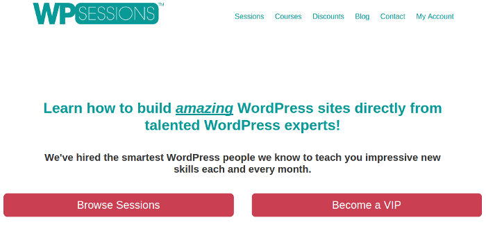 wordpress sessions