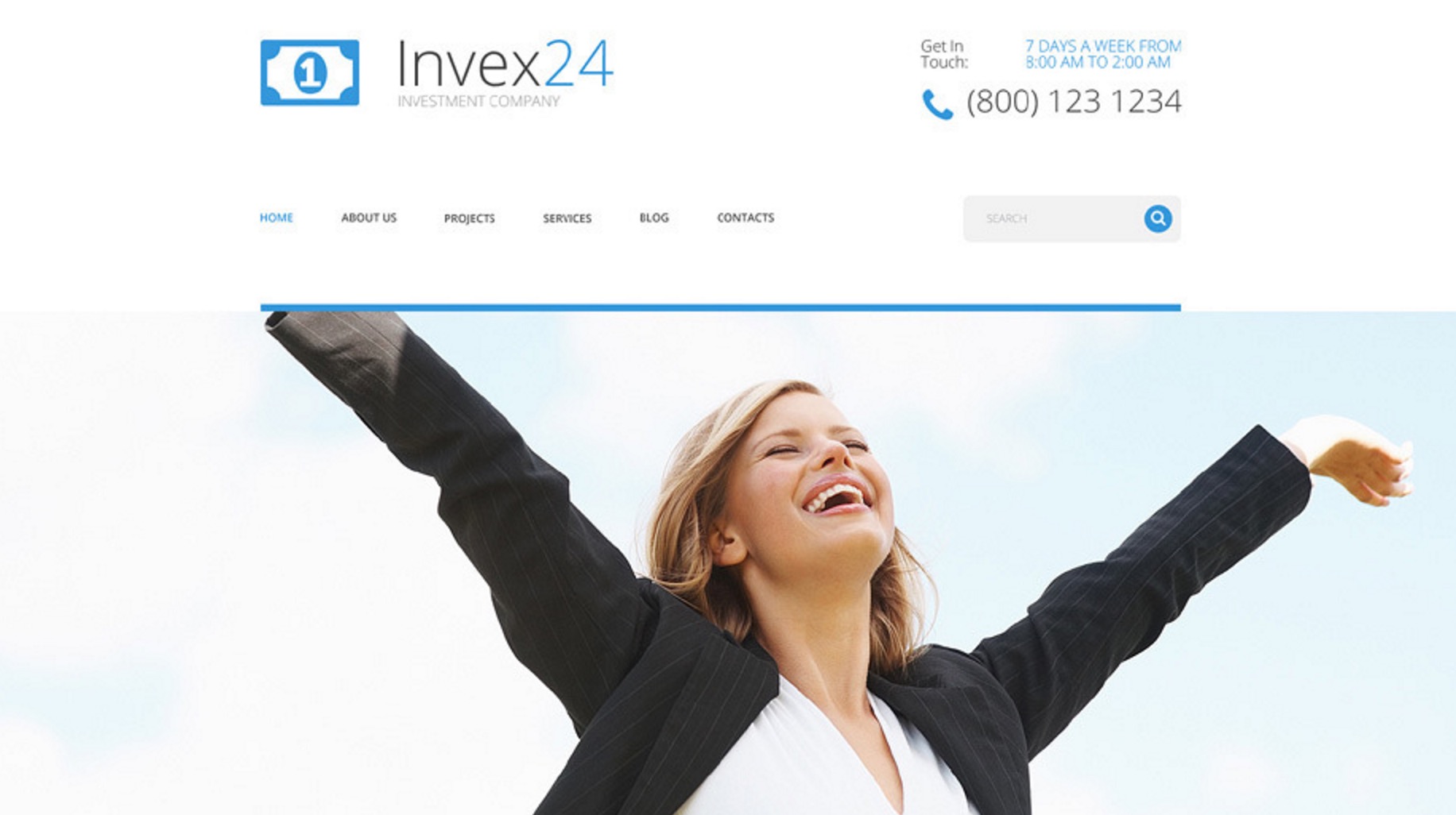  Invex24 Joomla Template