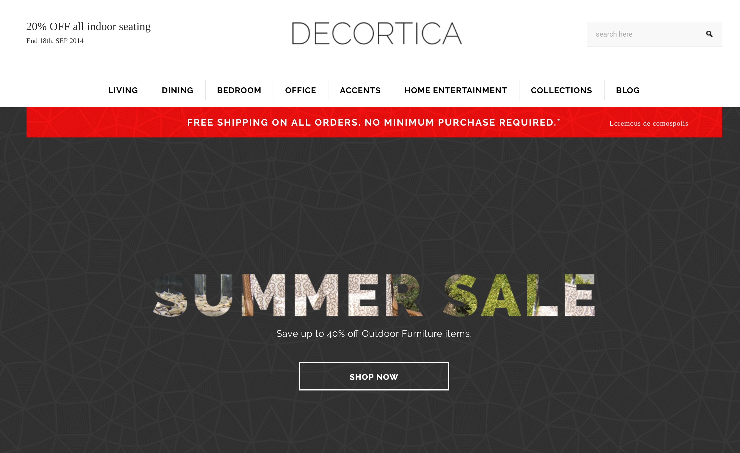 DECORTICA - Responsive Shopify Template