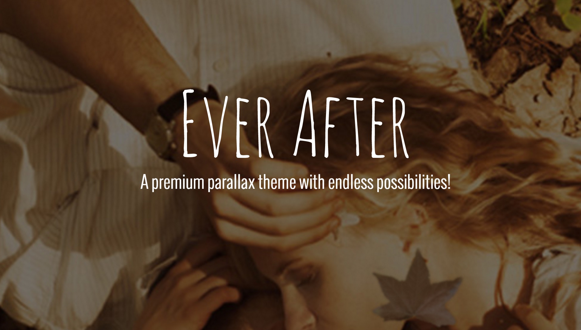 Ever After - OnePage Parallax Concrete5 Theme