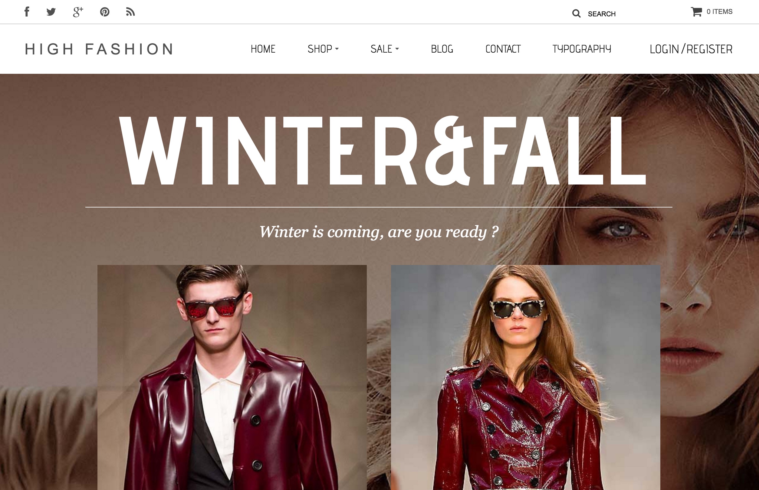 High Fashion Responsive