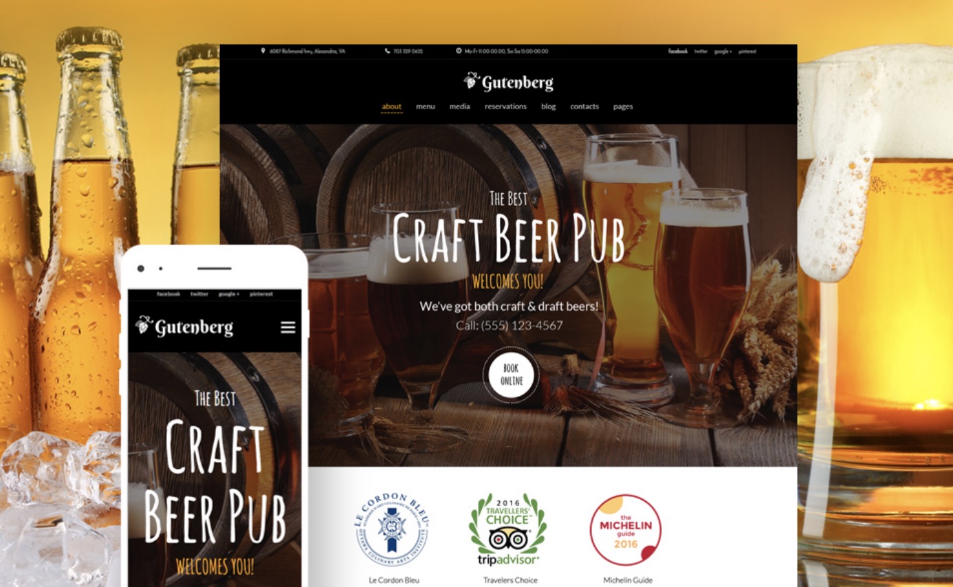 craftbeer theme