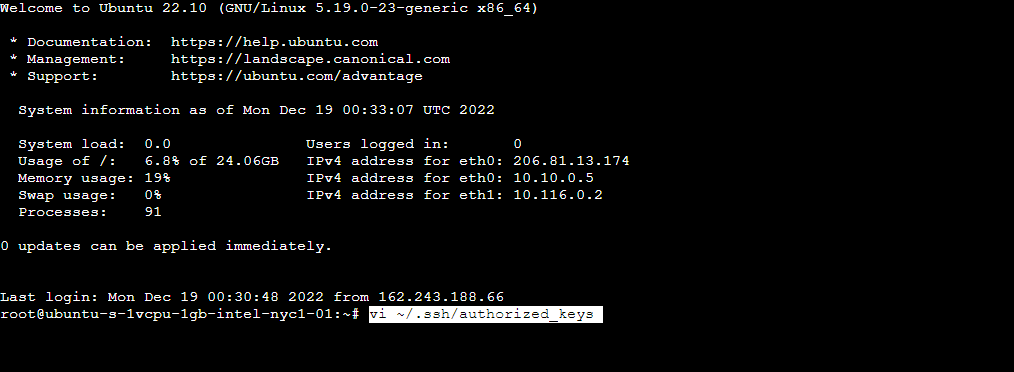 6.1 Enter this command.