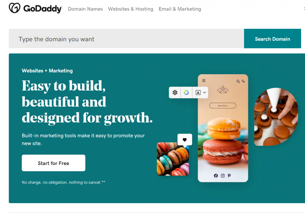 GoDaddy domain
