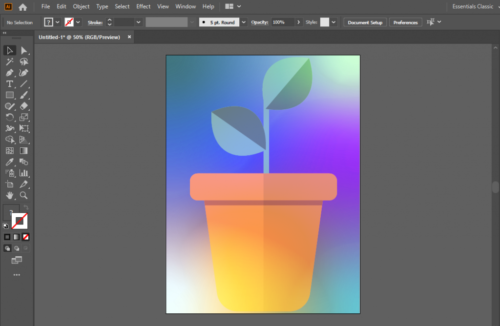How do you make a watercolor effect in Illustrator