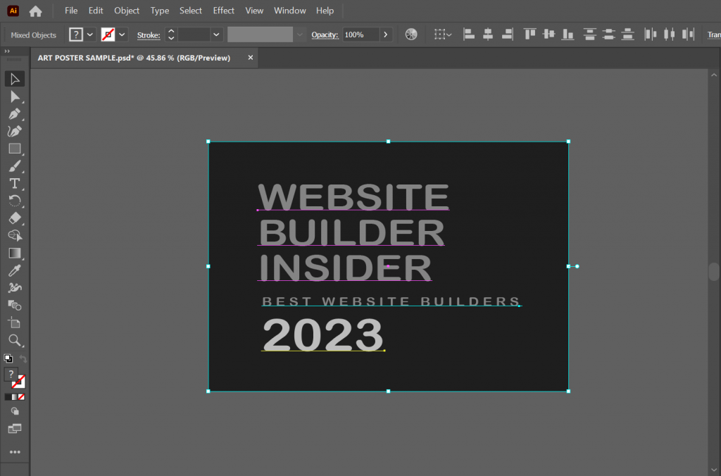 How do I turn off grayscale in Illustrator?
