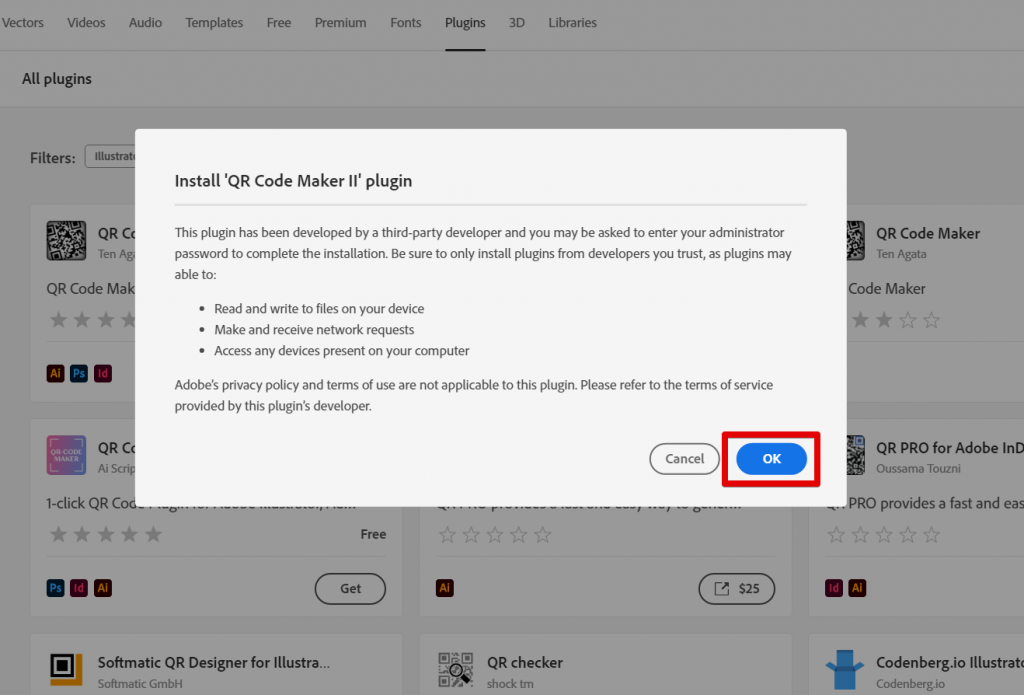 Can you make a QR code in Illustrator?