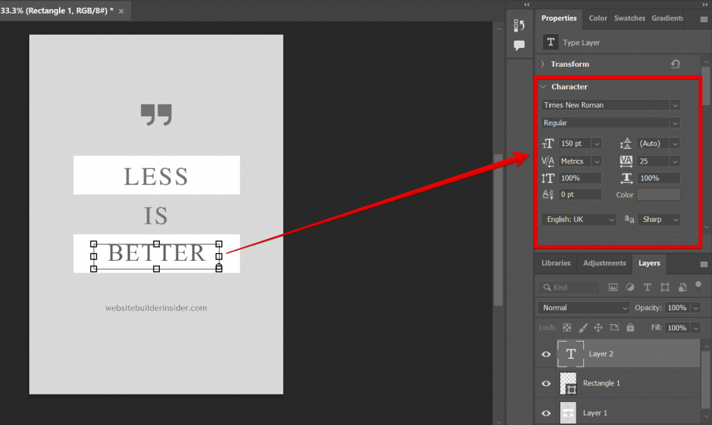How do you edit text in a JPEG in