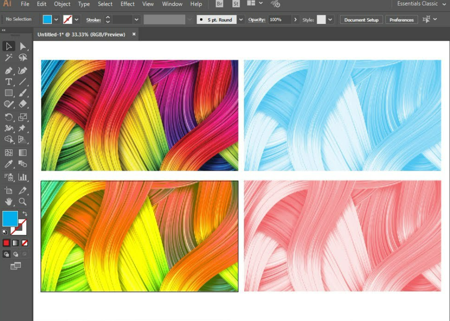 working with colors in adobe illustrator