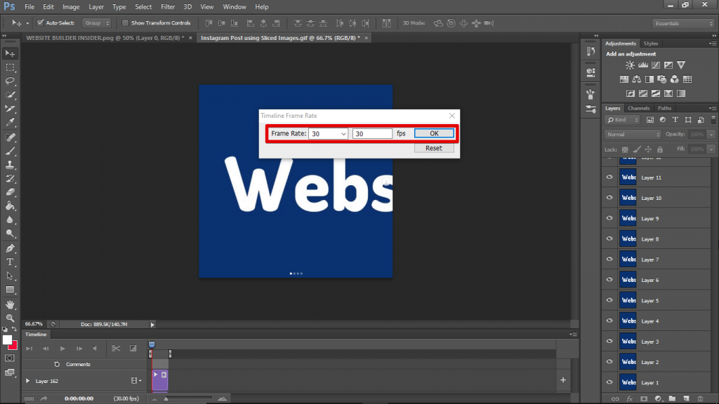 How Do I Change the Framerate of a GIF in Photoshop ...