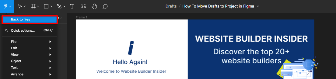 Back to files Figma
