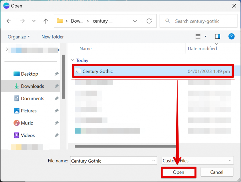 How Do I Add Century Gothic Font to Canva?