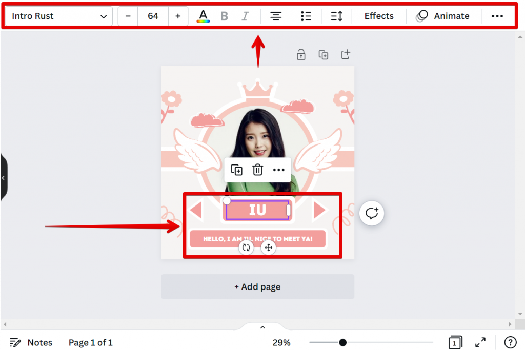How Do You Make a KPOP Photocard in Canva?