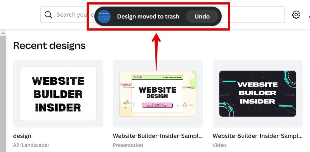 How Do I Delete a Shared Design on Canva?