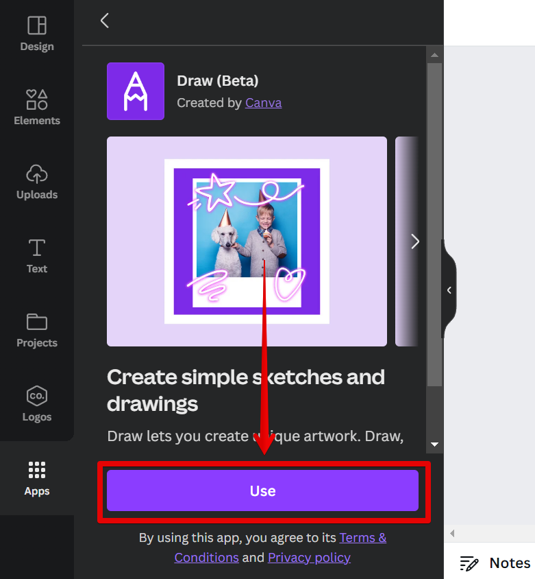 Can you draw free lines in Canva?