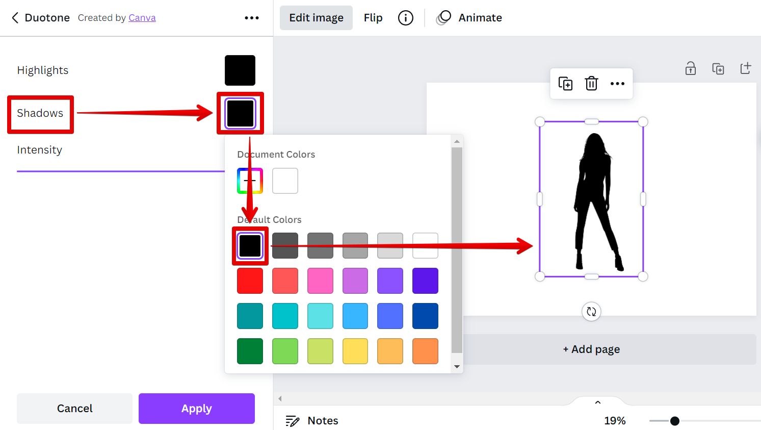 How to Make a Silhouette in Canva - Canva Templates