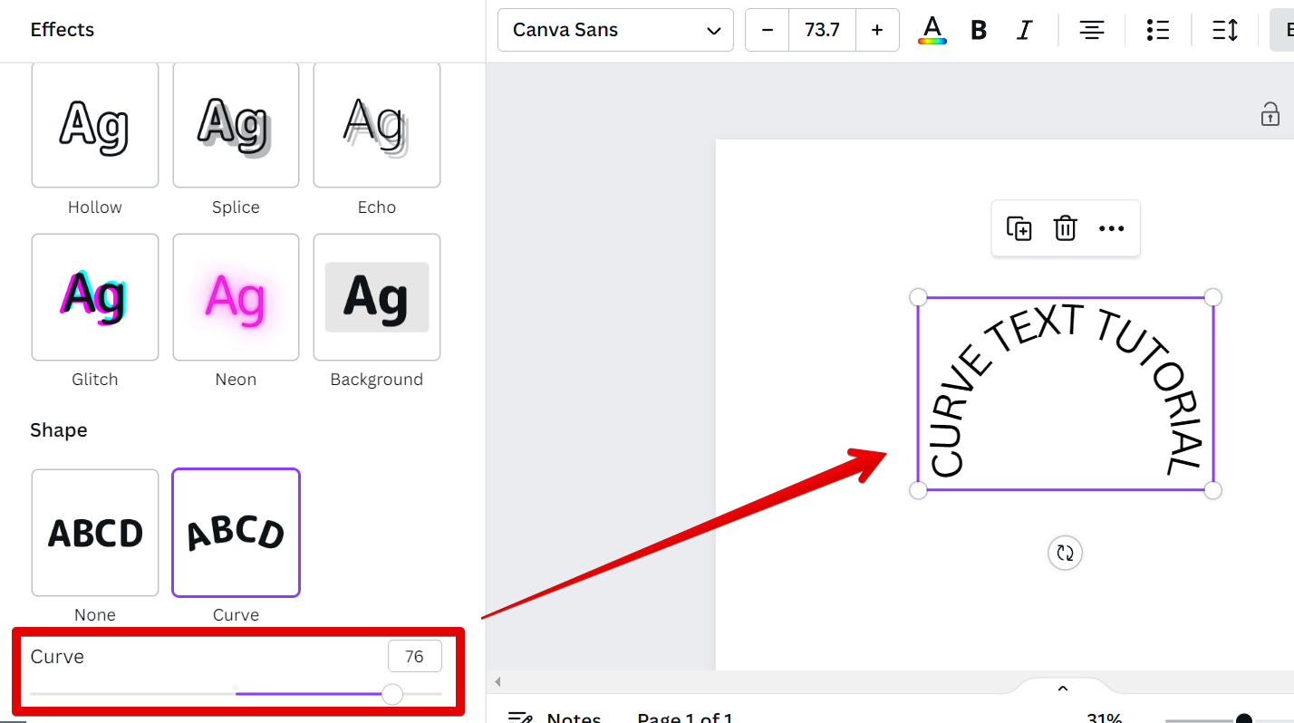 Can You Add Curved Text in Canva? 