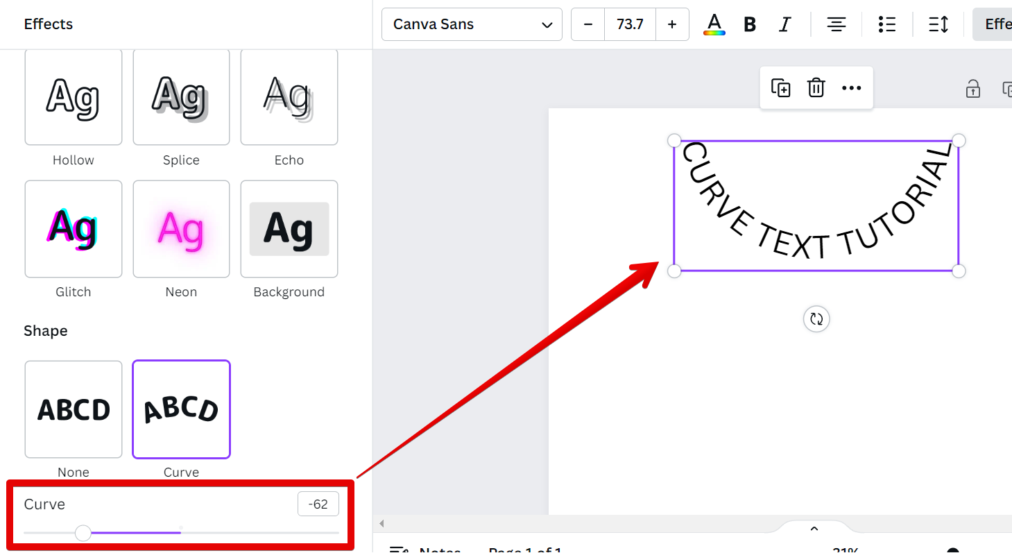Can You Add Curved Text in Canva? 