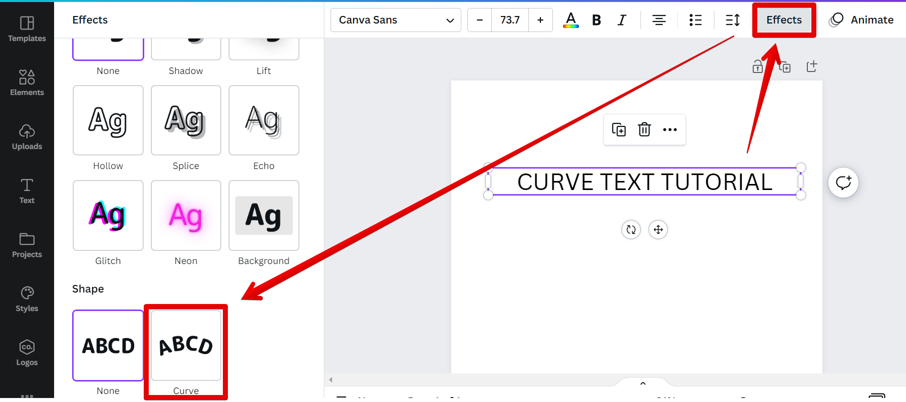 Can You Add Curved Text in Canva? 