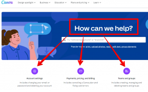 CONTACT CANVA CUSTOMER SERVICE visual data 4