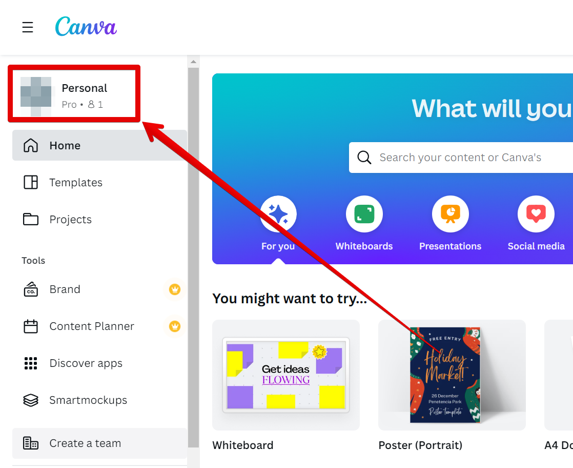 How do I use Canva Pro without paying?