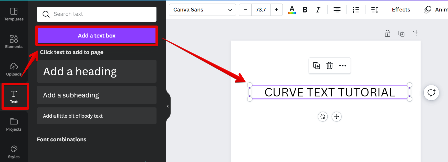 Can You Add Curved Text in Canva? 