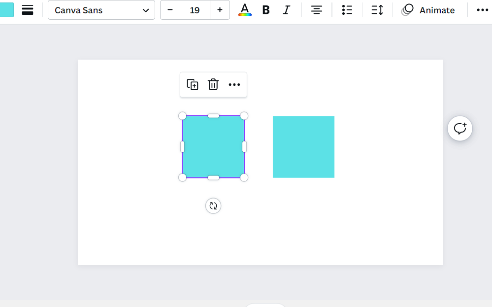 creating gradient using two shapes