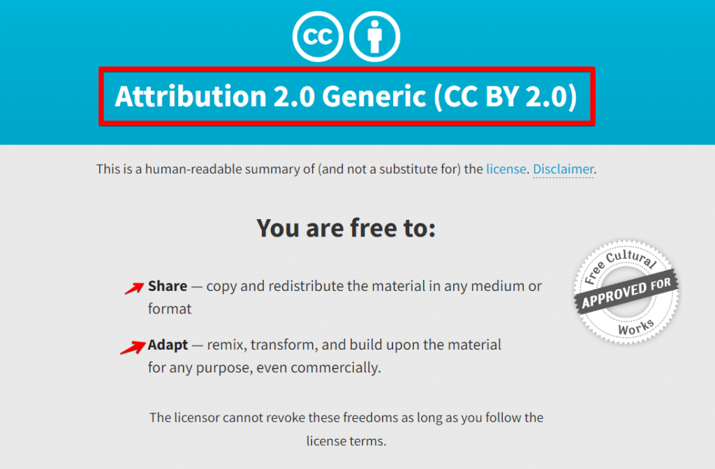 creative commons attribution 2.0