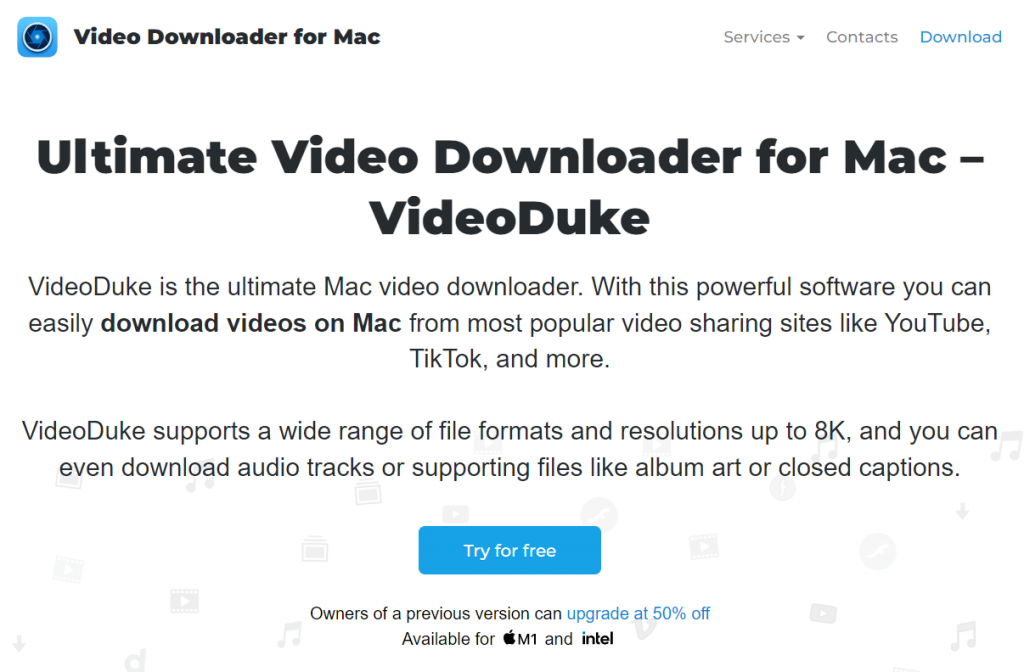 free video downloader for Mac