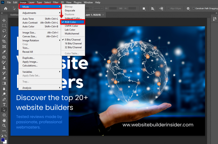 How Do You Change to RGB Color Mode in Photoshop ...