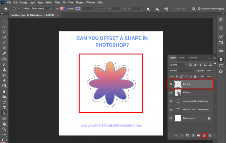 Offset Shape Can You Offset a Shape in Photoshop? - WebsiteBuilderInsider.com
