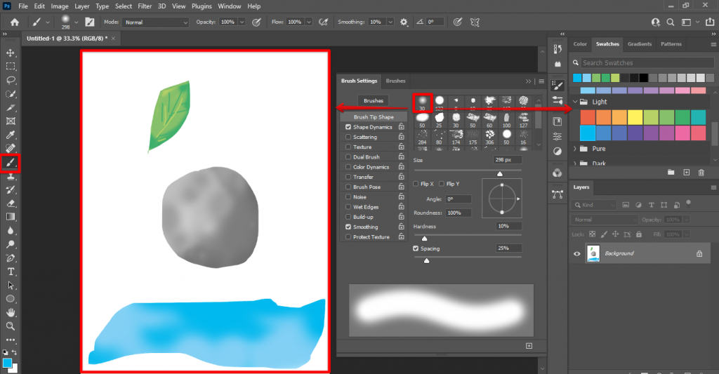 Where Is the Airbrush Tool in