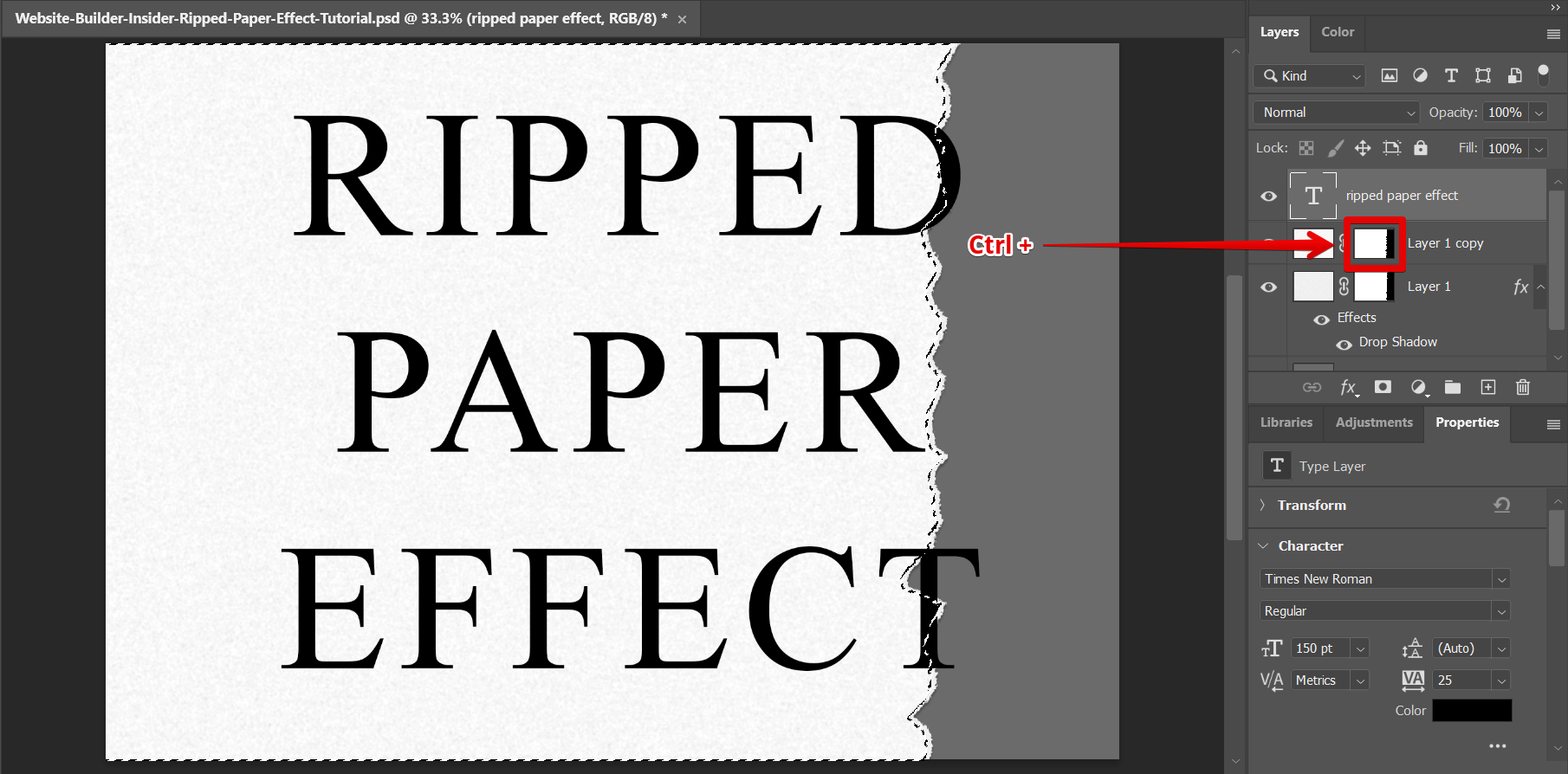 How Do You Make a Ripped Paper Effect in