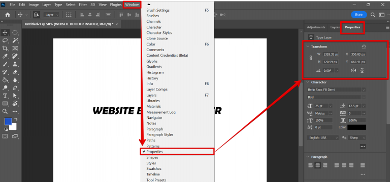 How Do I Change Text Direction in Photoshop? - WebsiteBuilderInsider.com