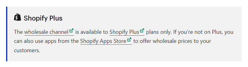 Shopify Plus perks