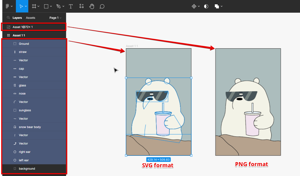 SVG format vs. PNG format