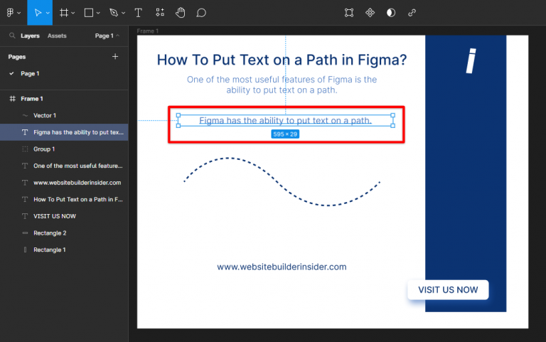 How Do You Put Text on a Path in Figma? - WebsiteBuilderInsider.com