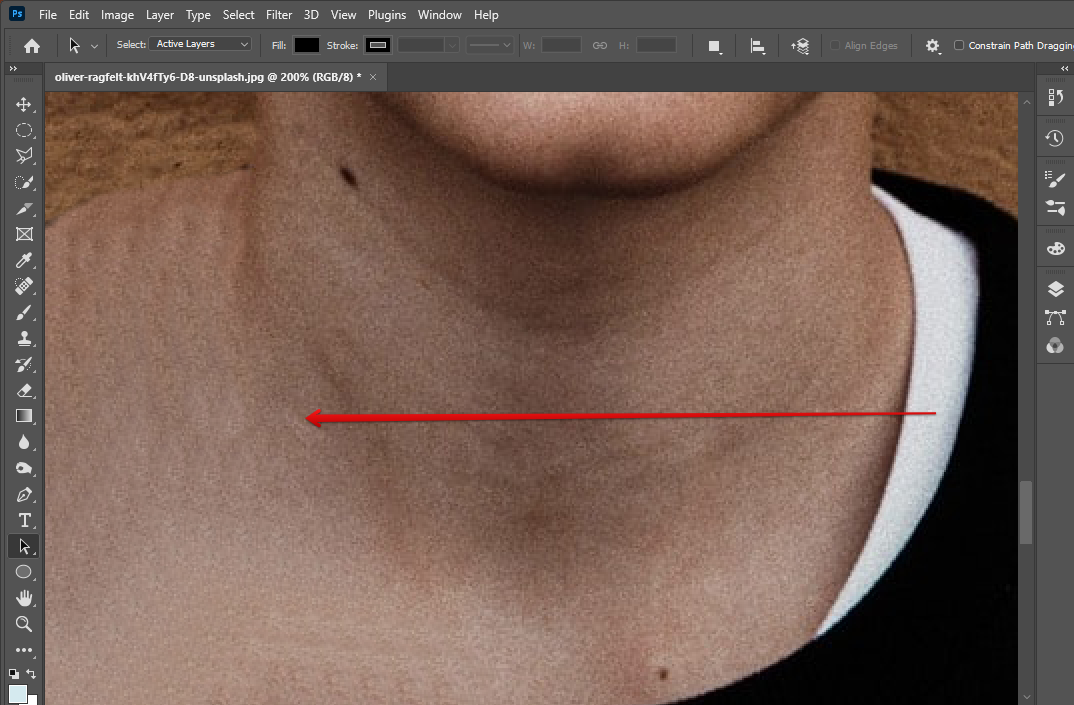 Use any of the Photoshop tools mentioned in the article to remove clothes from a picture